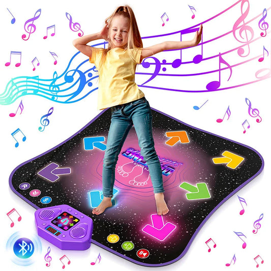 🔥(FREE SHIPPING)🔔 ✨💖 AthenZoo™ Led Bluetooth Kids Dance Mat